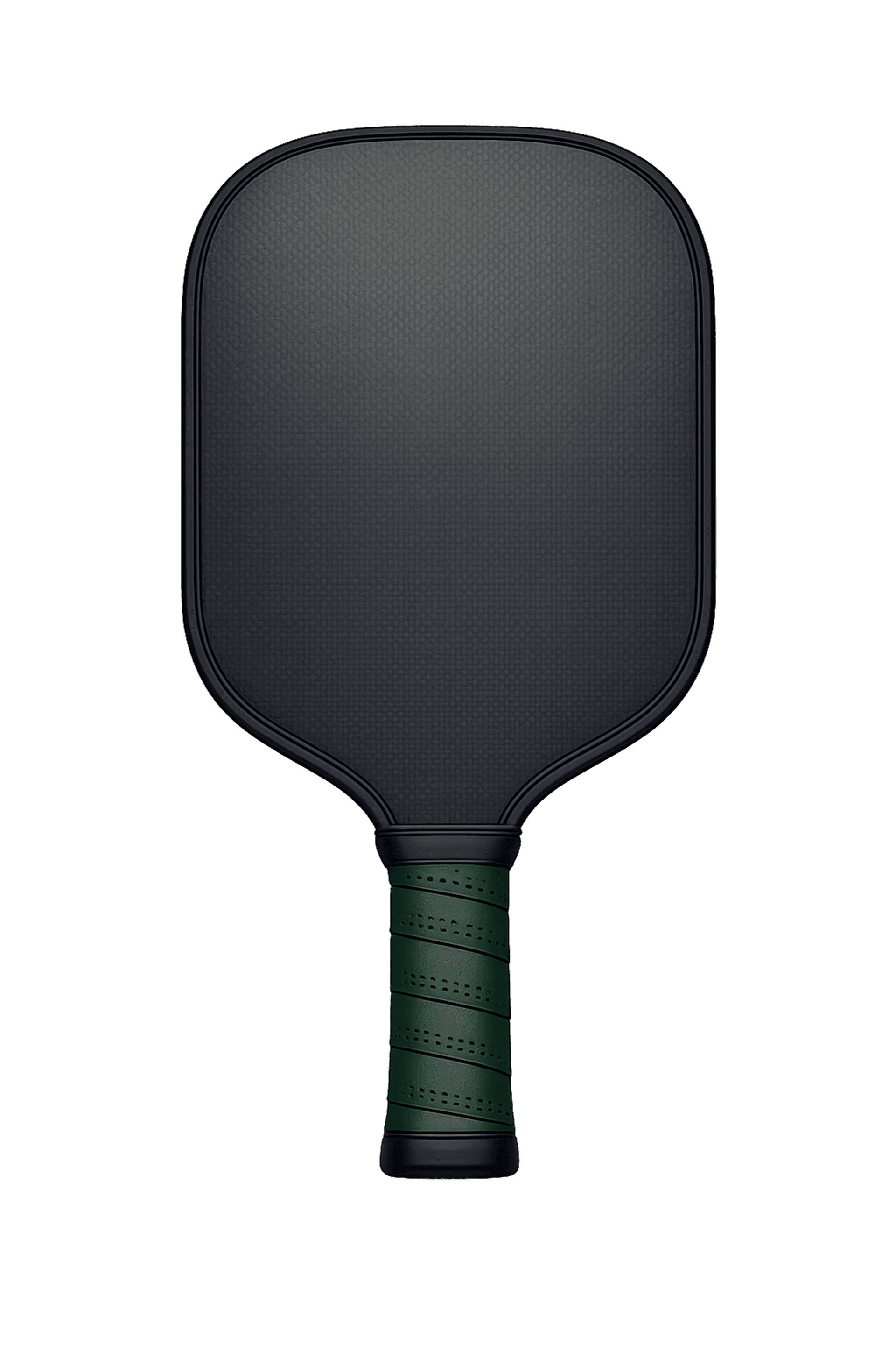 Pickleball paddle with hotspots for shape, surface, core, handle, and weight.