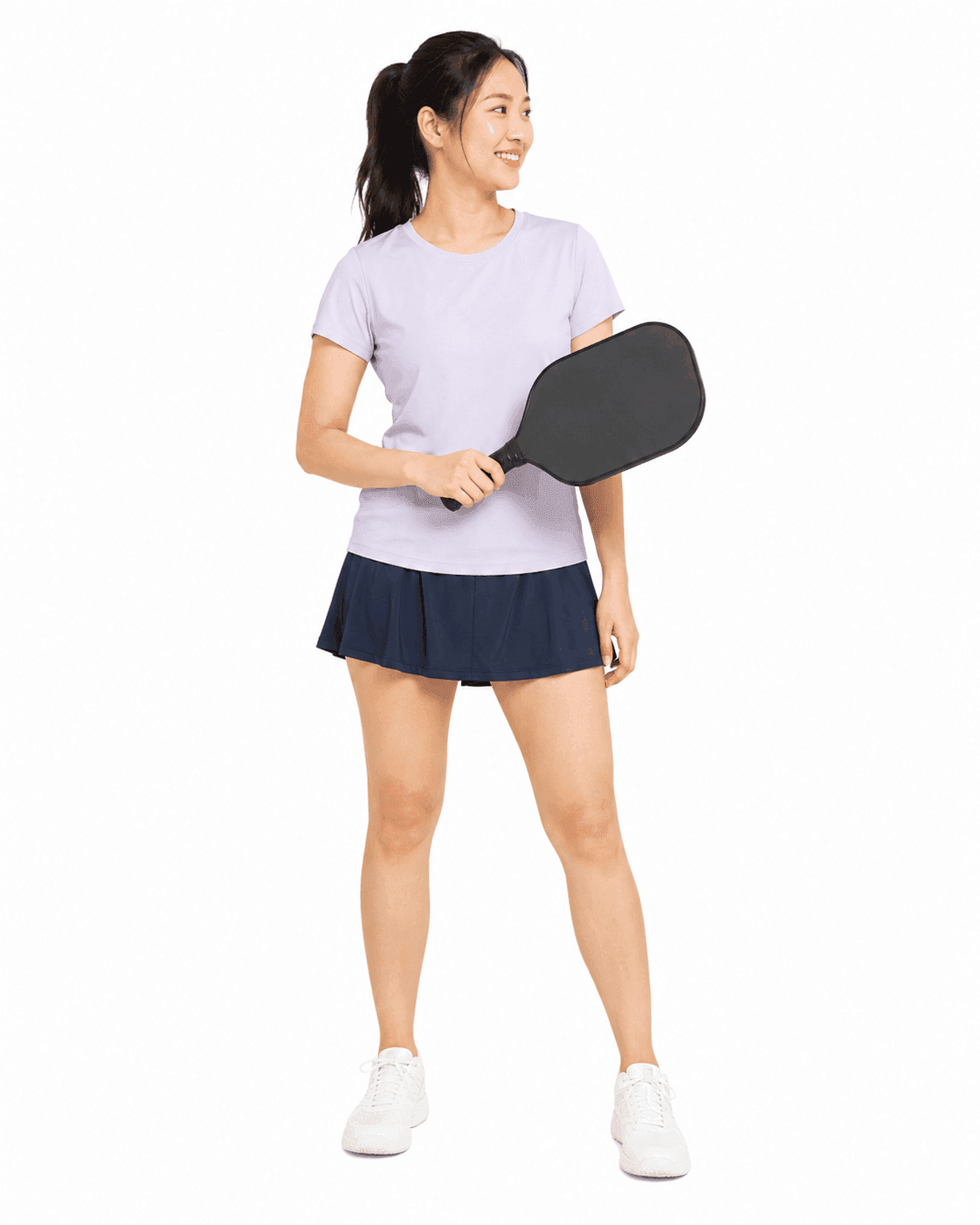 Beginner pickleball player learning court rules before playing