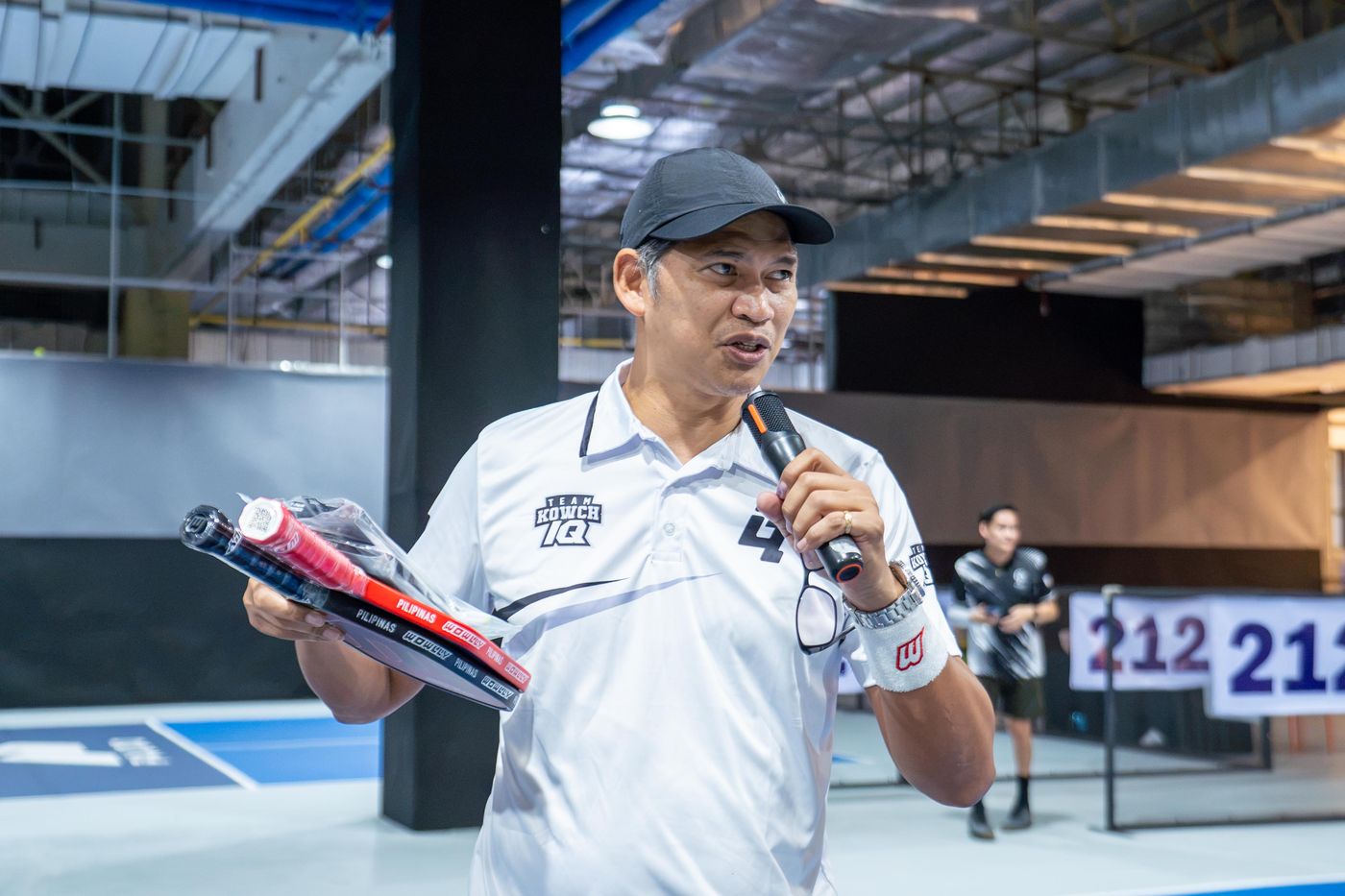 Bobby Armillo coaching at Pickle Fest 2026, SM Center Muntinlupa