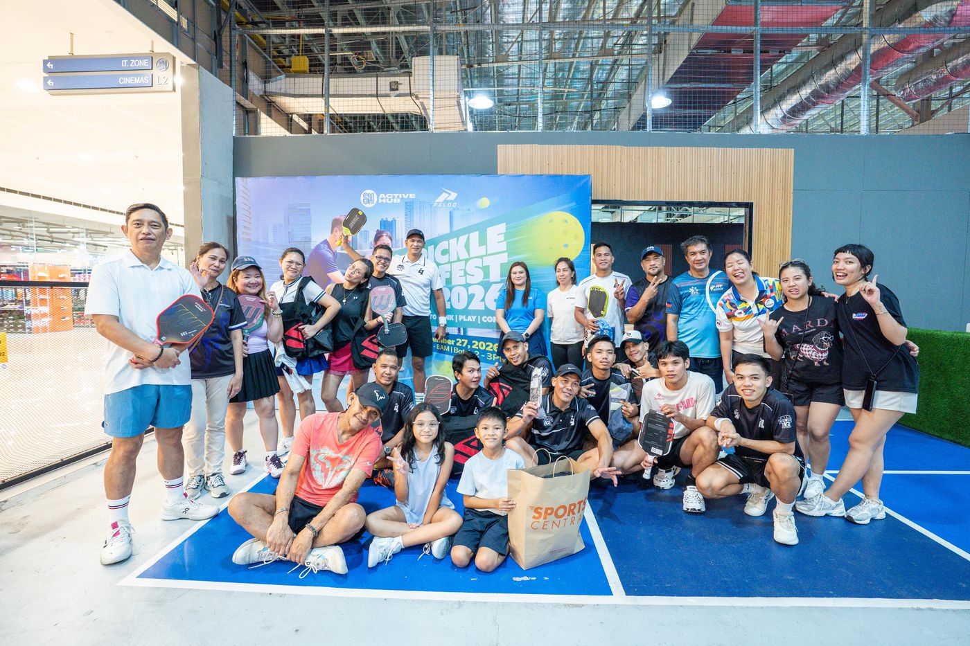Players at Pickle Fest 2026, SM Center Muntinlupa