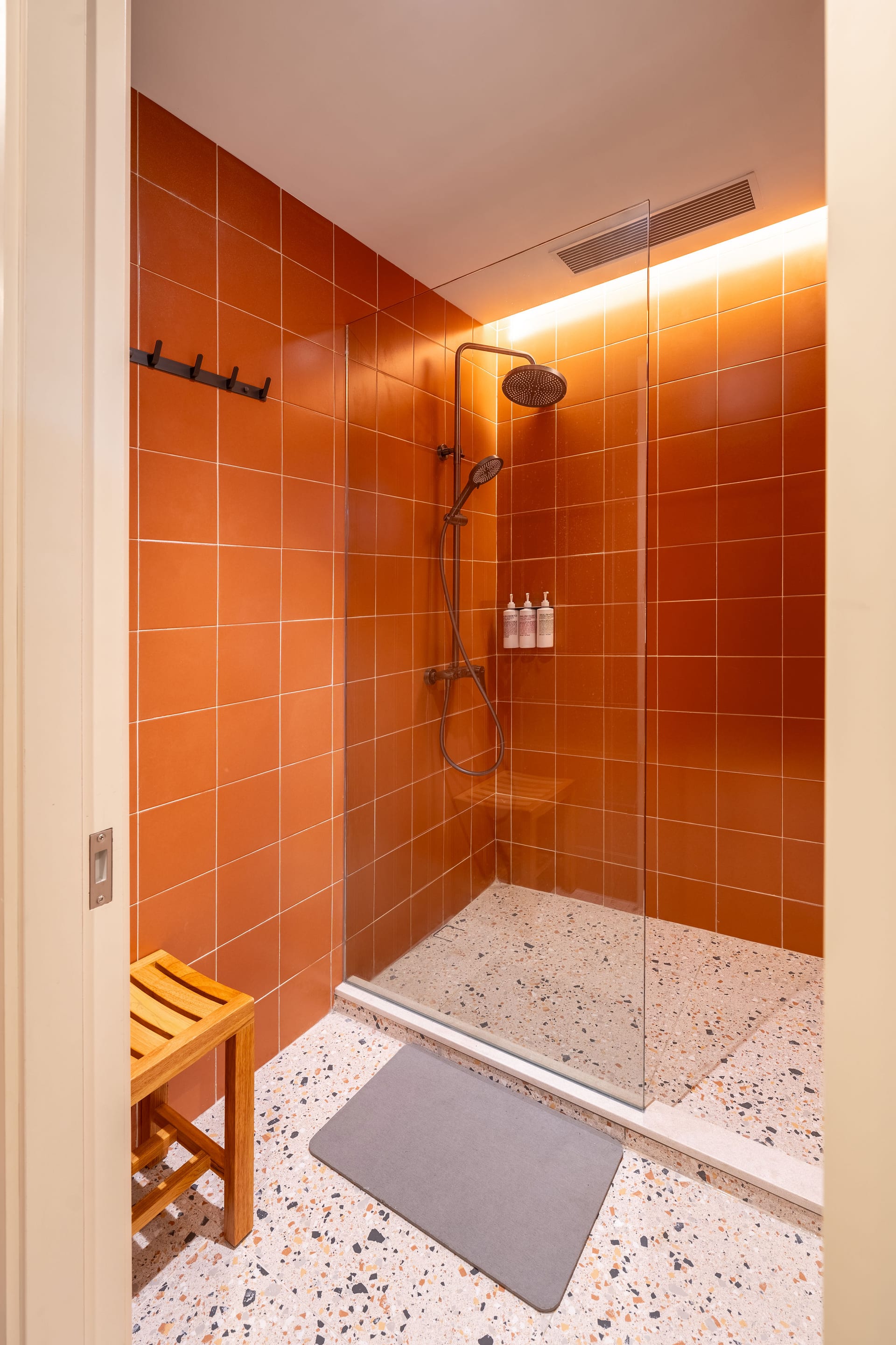 Showers.